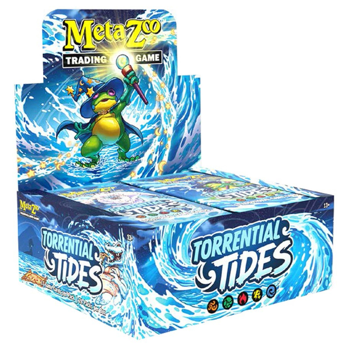 Sealed MetaZoo Torrential Tides Booster Display