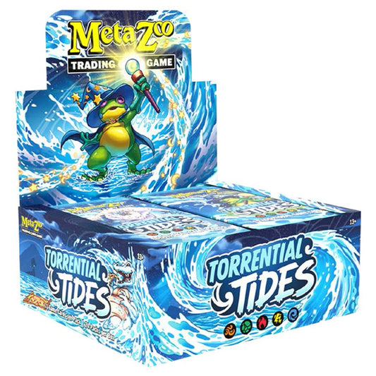 Sealed MetaZoo Torrential Tides Booster Display