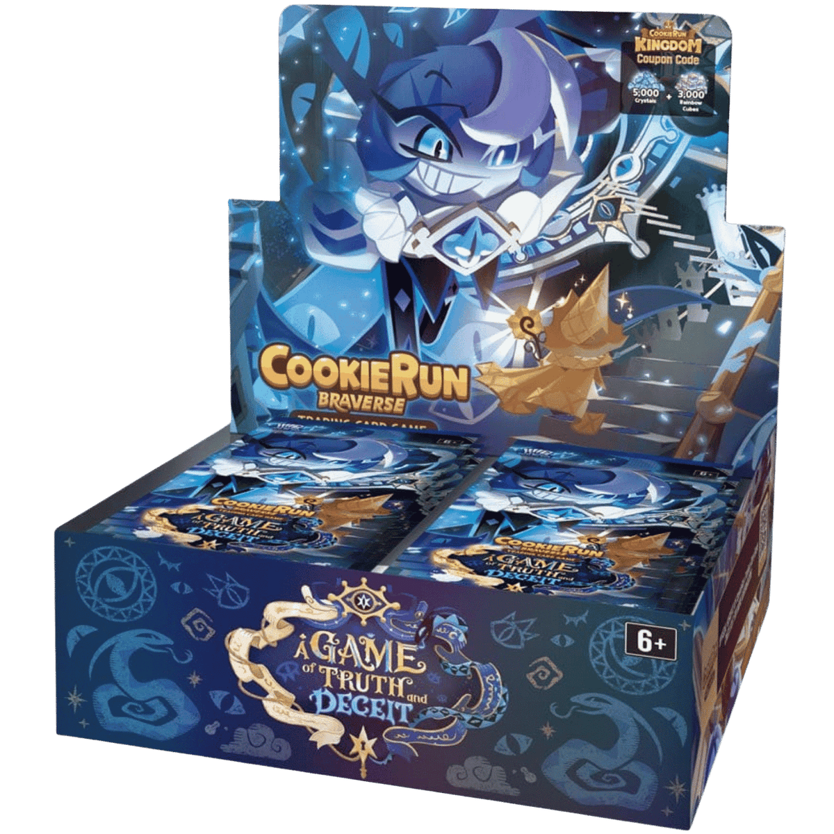 CookieRun TCG Set 4 A Game of Truth and Deceit booster display box — view 2