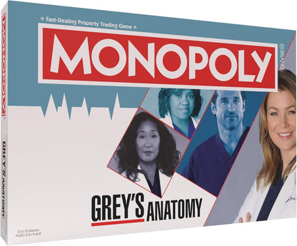 Monopoly Grey's Anatomy Board Game