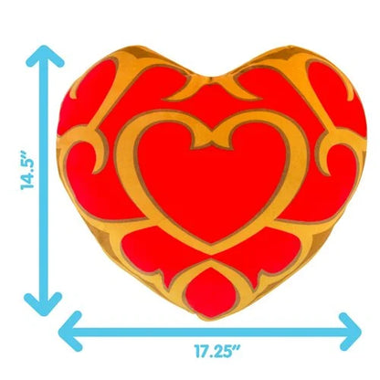 Club Mocchi Zelda Heart Container plush toy detail