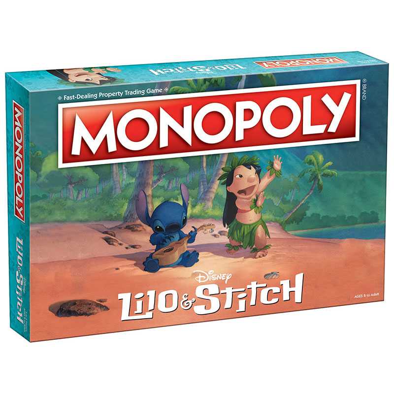 Monopoly: Disney Lilo & Stitch board game box | Savvy Hobbyist