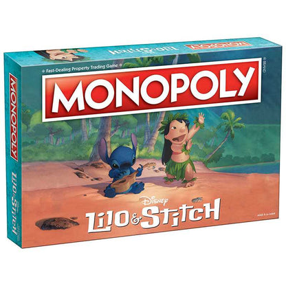 Monopoly: Disney Lilo & Stitch board game box | Savvy Hobbyist
