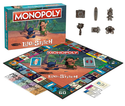 Monopoly: Disney Lilo & Stitch board and components | Savvy Hobbyist