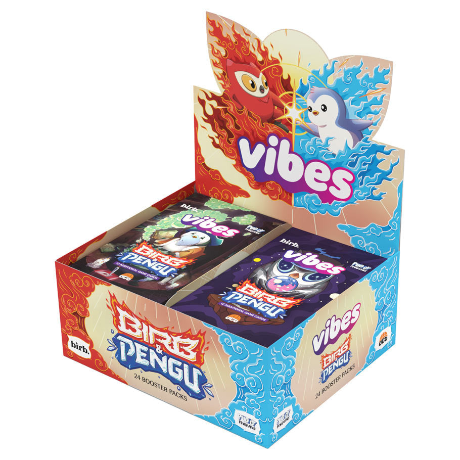 Vibes TCG Birb & Pengu 1st Edition Booster Display 24 packs