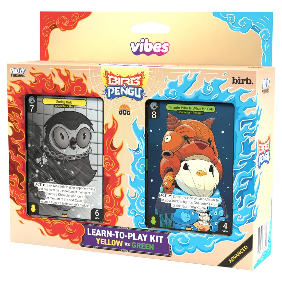 Vibes TCG Birb & Pengu 1st Edition Advanced Starter Deck