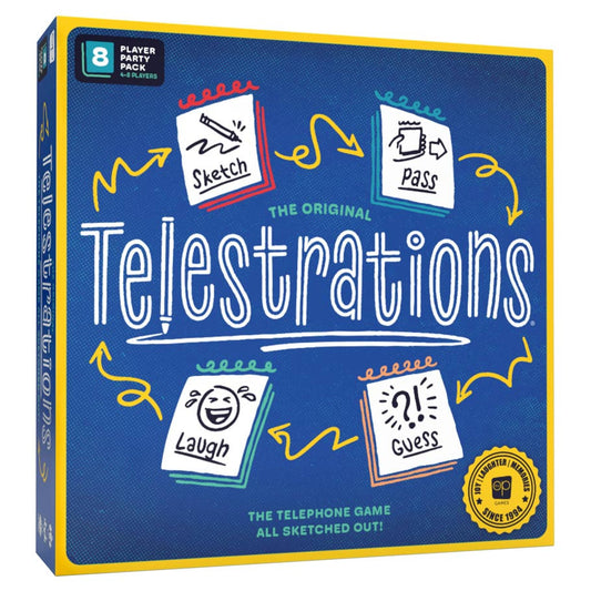 Telestrations 8 Player 2nd Edition Board Game