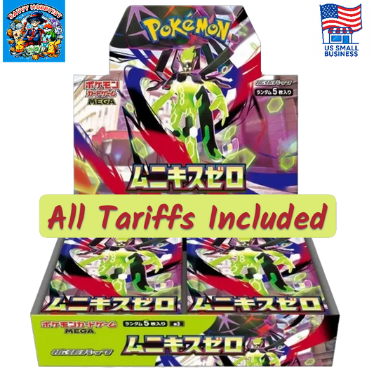 All Inclusive: Pokemon Factory Sealed MEGA Munikis [Nihil] Zero Booster Box [Japanese M3] (Copy)