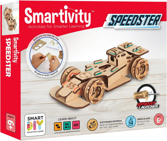 Smartivity Speedster 3D Wooden Model Engineering