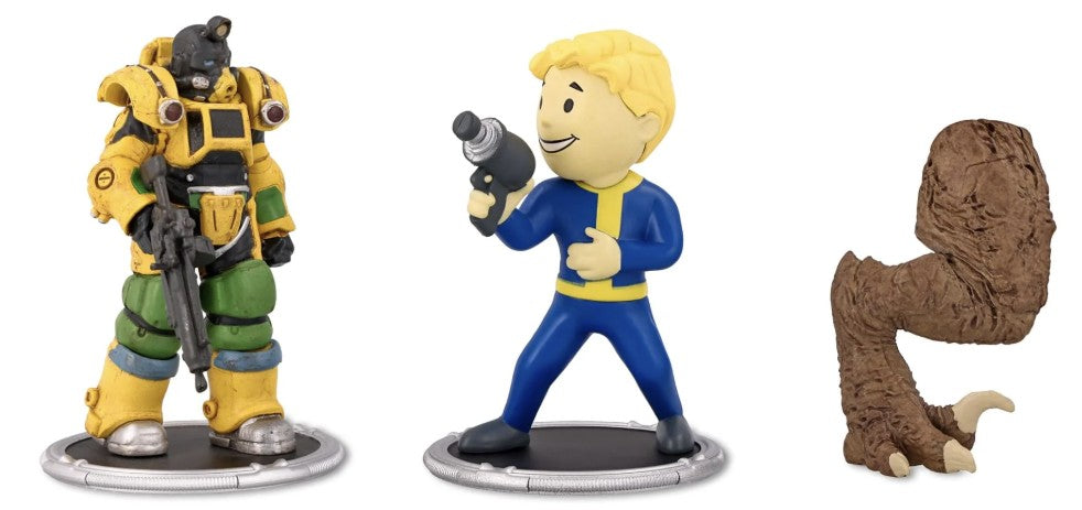 Fallout Excavator and Vault Boy (Gun) Mini Figure Set (Build-a-Figure Deathclaw)