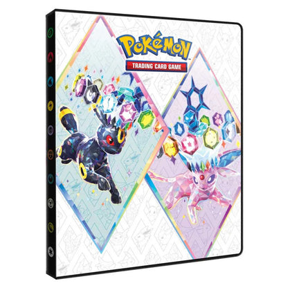 Ultra PRO Scarlet and Violet Prismatic Evolutions 4-Pocket Portfolio for Pokémon