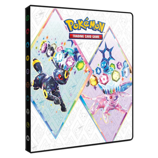 Ultra PRO Scarlet and Violet Prismatic Evolutions 4-Pocket Portfolio for Pokémon
