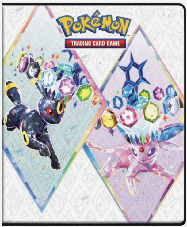 Ultra PRO Scarlet and Violet Prismatic Evolutions 4-Pocket Portfolio for Pokémon