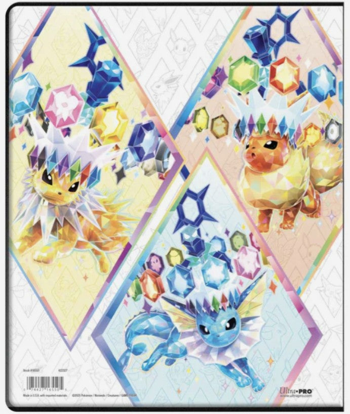 Ultra PRO Scarlet and Violet Prismatic Evolutions 9-Pocket Portfolio for Pokémon