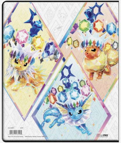Ultra PRO Scarlet and Violet Prismatic Evolutions 9-Pocket Portfolio for Pokémon