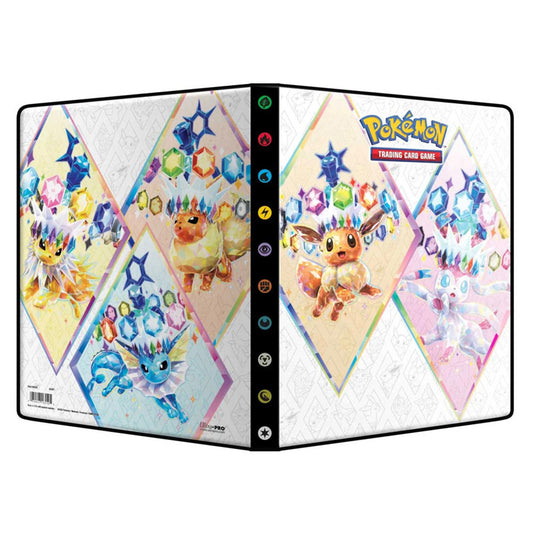 Ultra PRO Scarlet and Violet Prismatic Evolutions 9-Pocket Portfolio for Pokémon