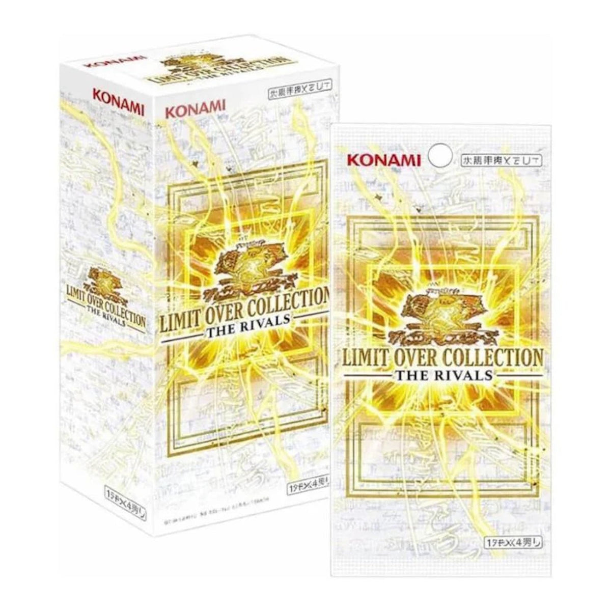 Yu-Gi-Oh! OCG Limit Over Collection: The Rivals Japanese Booster Box (15 packs) front