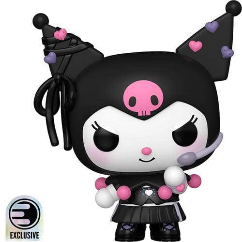 Hello Kitty and Friends Kuromi K-Pop Funko Pop Vinyl Figure #143 Entertainment Earth Exclusive