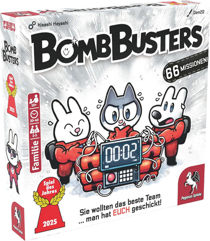Bomb Busters Board Game by Pegasus Spiele - view 03 | Savvy Hobbyist