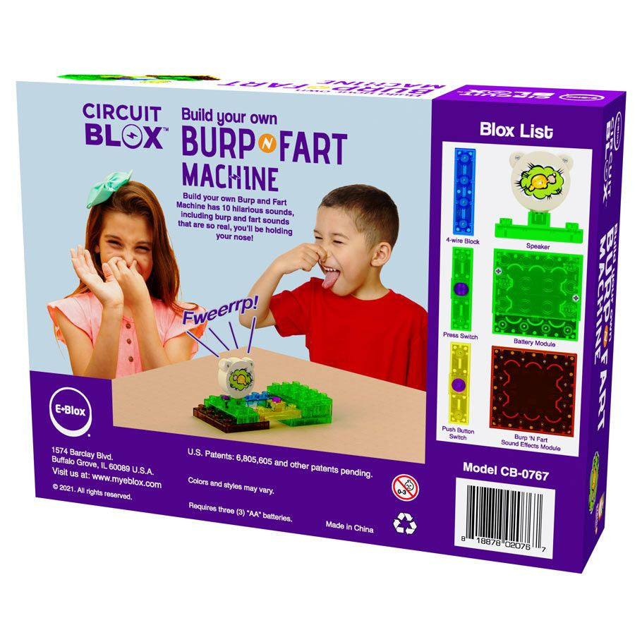 STEM: Circuit Blox: Build Your Own Burp 'N Fart Machine