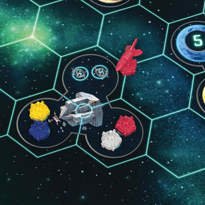 CATAN Starfarers New Encounters SCENARIO EXPANSION - Three Thrilling Galactic Missions! Strategy Board Game, Family Game for Kids & Adults, Ages 12+, 3-4 Players, 120-150 Mins, Made by CATAN Studio