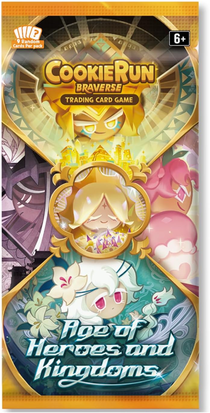 CookieRun TCG Age of Heroes and Kingdoms Booster Display - view 03 | Savvy Hobbyist