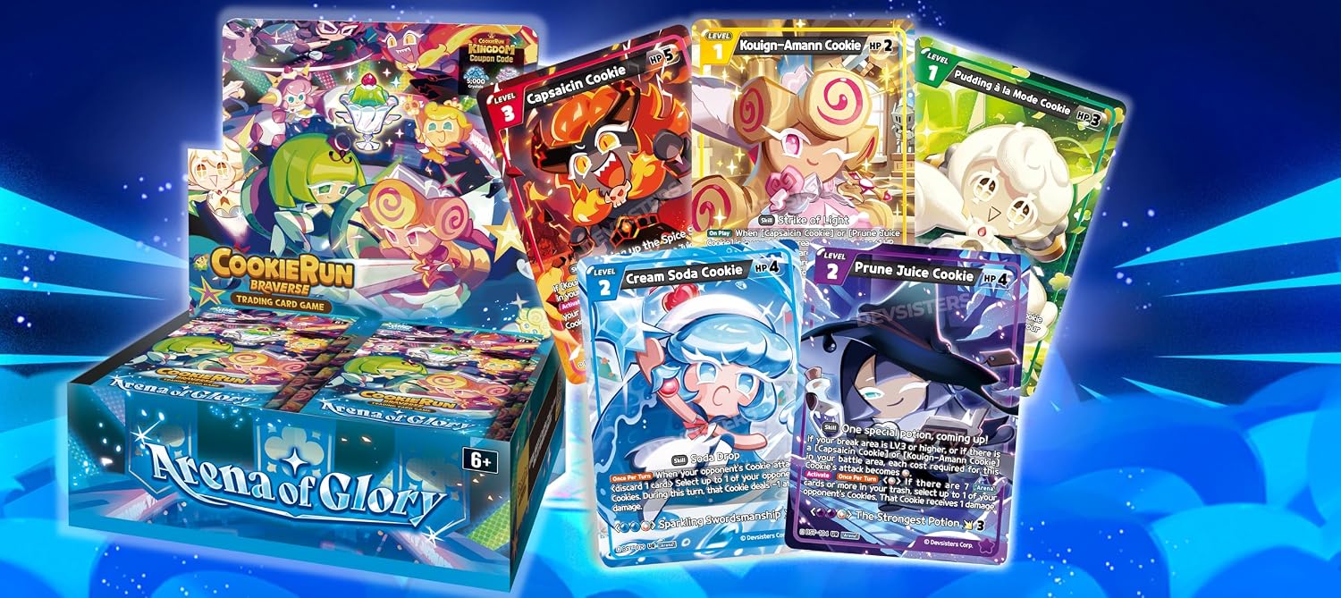 CookieRun TCG Arena of Glory Booster Display - view 05 | Savvy Hobbyist