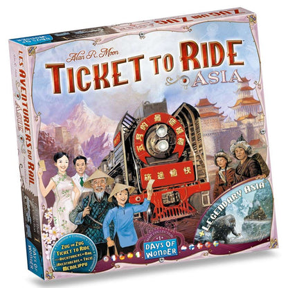 Ticket to Ride Asia Map Collection Expansion Vol 1