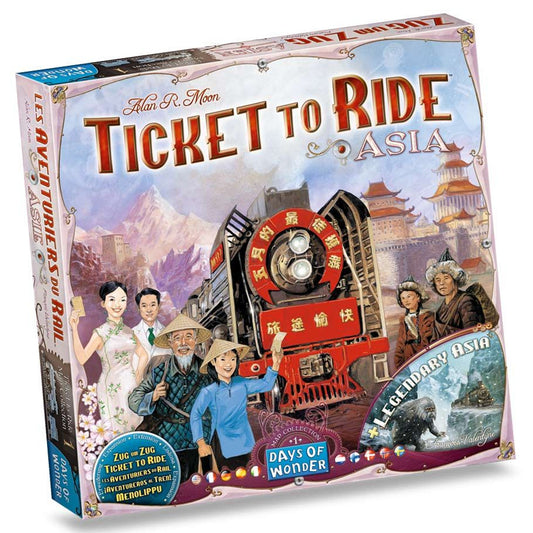 Ticket to Ride Asia Map Collection Expansion Vol 1