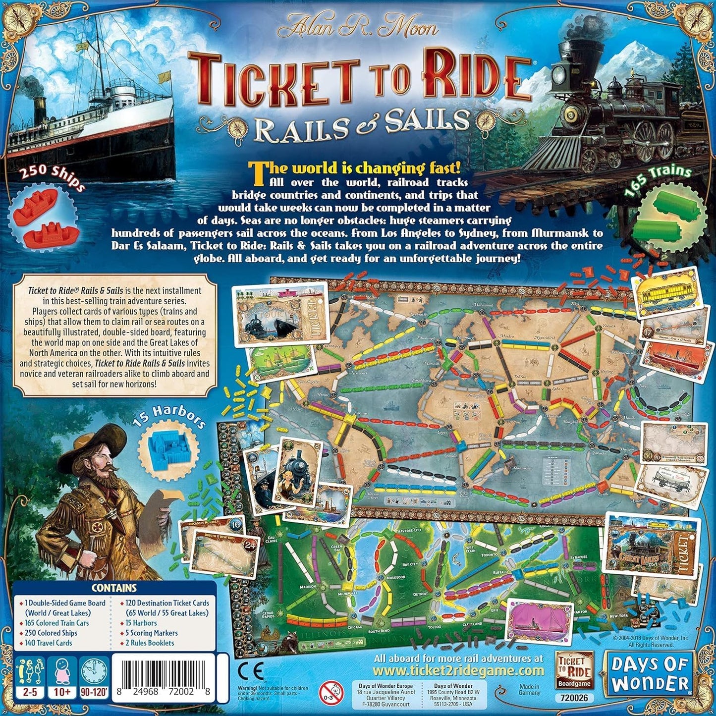 Ticket to Ride Rails & Sails