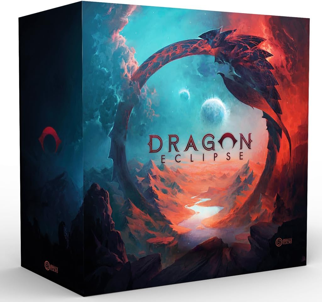 Dragon Eclipse Board Game box - view 02 | Savvy Hobbyist