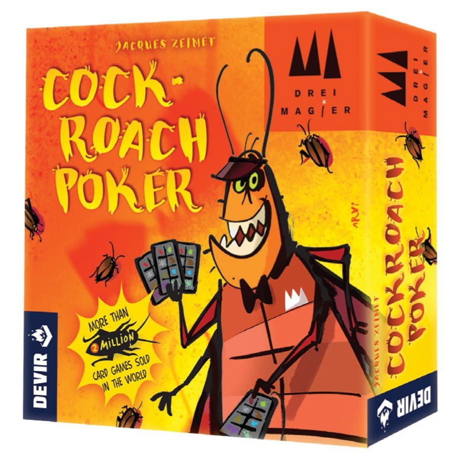 Cockroach Poker card game box