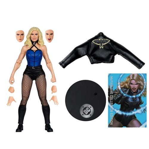 DC Black Canary #54 7-inch figure - alternate view