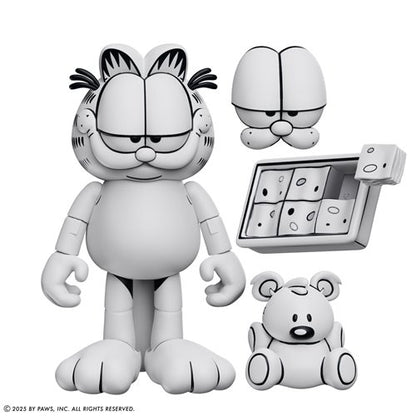 Garfield Black & White Daily Comic Strip Action Figure - view 02 | Savvy Hobbyist