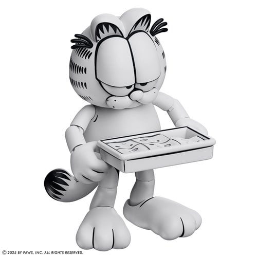 Garfield Black & White Daily Comic Strip Action Figure - view 04 | Savvy Hobbyist