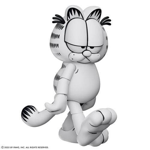 Garfield Black & White Daily Comic Strip Action Figure - view 06 | Savvy Hobbyist
