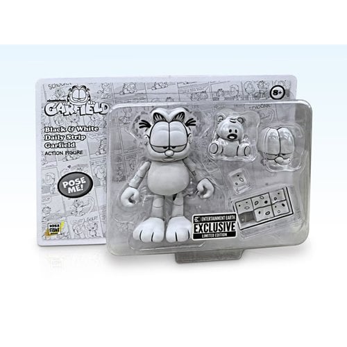 Garfield Black & White Daily Comic Strip Action Figure - packaging | Savvy Hobbyist