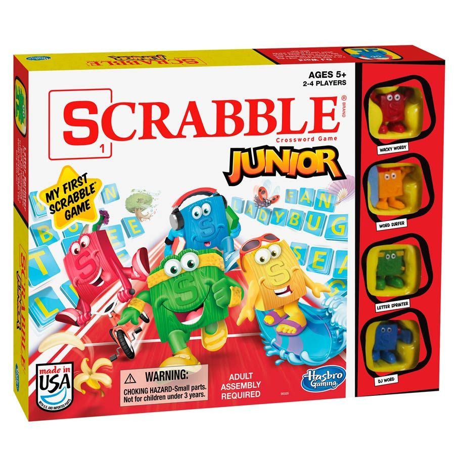 Scrabble Junior game box