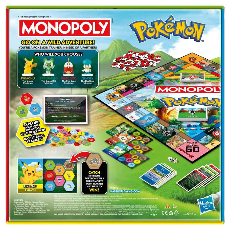 Monopoly Pokemon edition box — view 2
