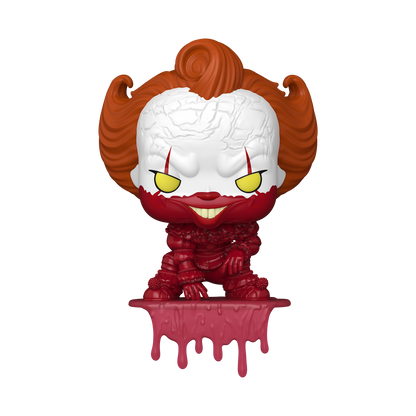 It Welcome to Derry Pennywise Shelf Sitter Funko Pop 1866 EE glam - view 03 | Savvy Hobbyist