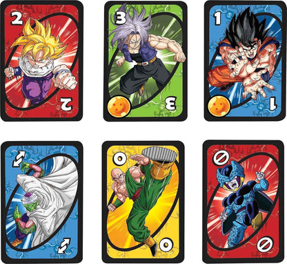 Mattel UNO Dragon Ball Z Card Game - view 05 | Savvy Hobbyist