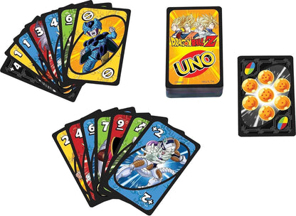 Mattel UNO Dragon Ball Z Card Game - view 06 | Savvy Hobbyist