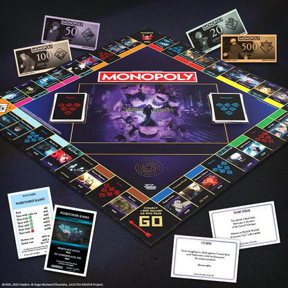 Monopoly Jujutsu Kaisen Edition Board Game - view 04 | Savvy Hobbyist