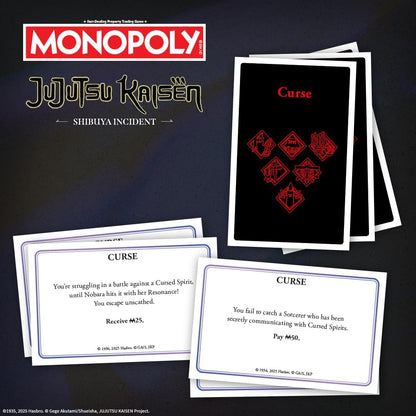 Monopoly Jujutsu Kaisen Edition Board Game - view 06 | Savvy Hobbyist