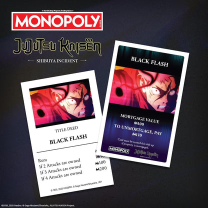 Monopoly Jujutsu Kaisen Edition Board Game - view 08 | Savvy Hobbyist
