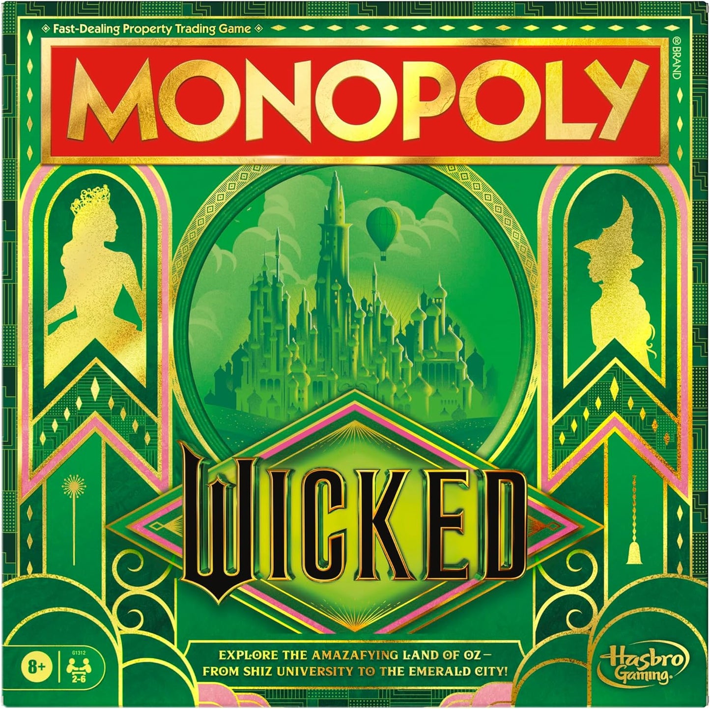 Monopoly Wicked Edition board game - view 03 | Savvy Hobbyist