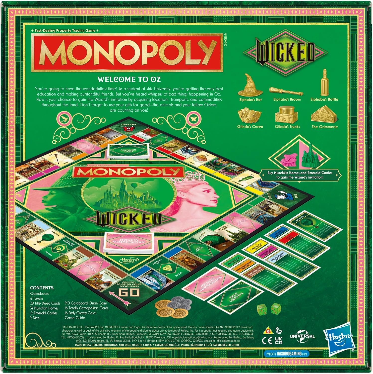 Monopoly Wicked Edition board game - view 05 | Savvy Hobbyist