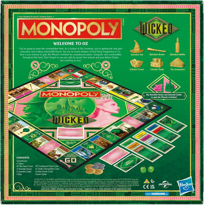 Monopoly Wicked Edition board game - view 05 | Savvy Hobbyist