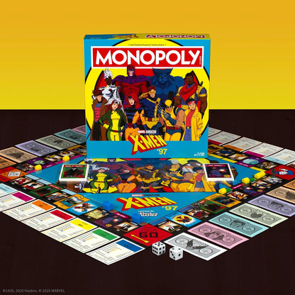 Monopoly: X-Men 97 - view 01 | Savvy Hobbyist