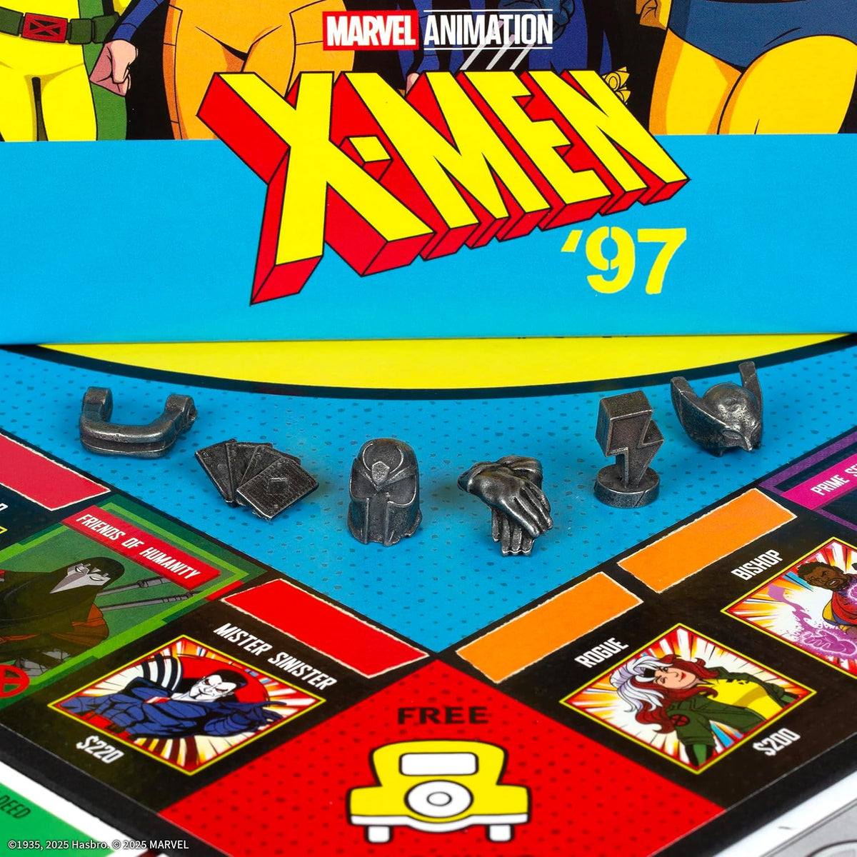 Monopoly: X-Men 97 - view 02 | Savvy Hobbyist